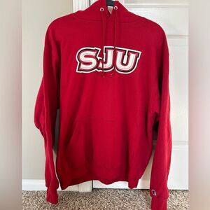 Champion Saint Joseph’s University Red Women’s Sweatshirt Hoodie